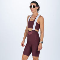 Zoot Sports CYCLE BIBS Women's Elite Cycle Bib - Burgundy