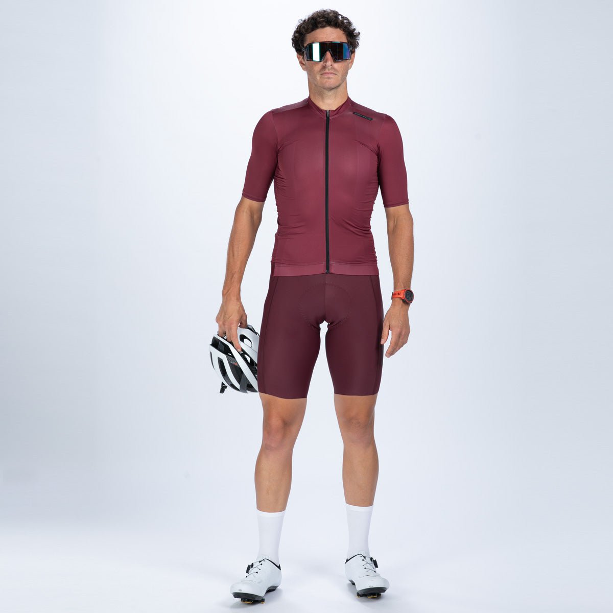 Zoot Sports CYCLE JERSEYS Men's Elite Cycle Aero Jersey - Burgundy