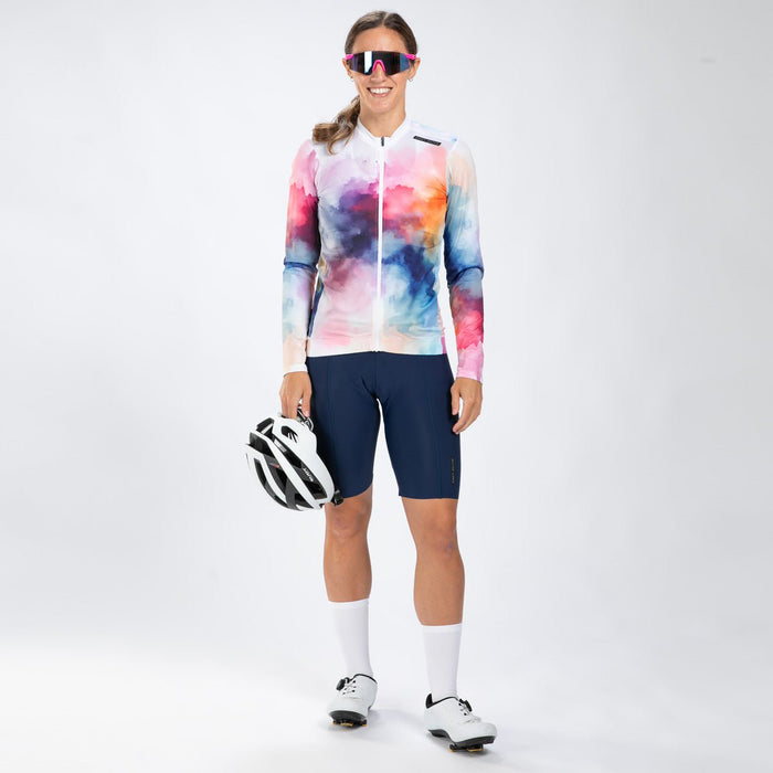 Zoot Sports CYCLE JERSEYS Women's Elite Cycle Ls Aero Jersey - Chromoflow