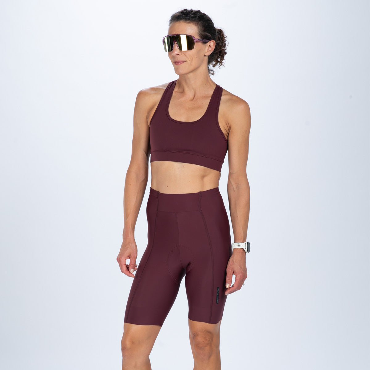 Zoot Sports CYCLE SHORTS Women's Elite Cycle High-Rise Short - Burgundy