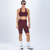Zoot Sports CYCLE SHORTS Women's Elite Cycle High-Rise Short - Burgundy