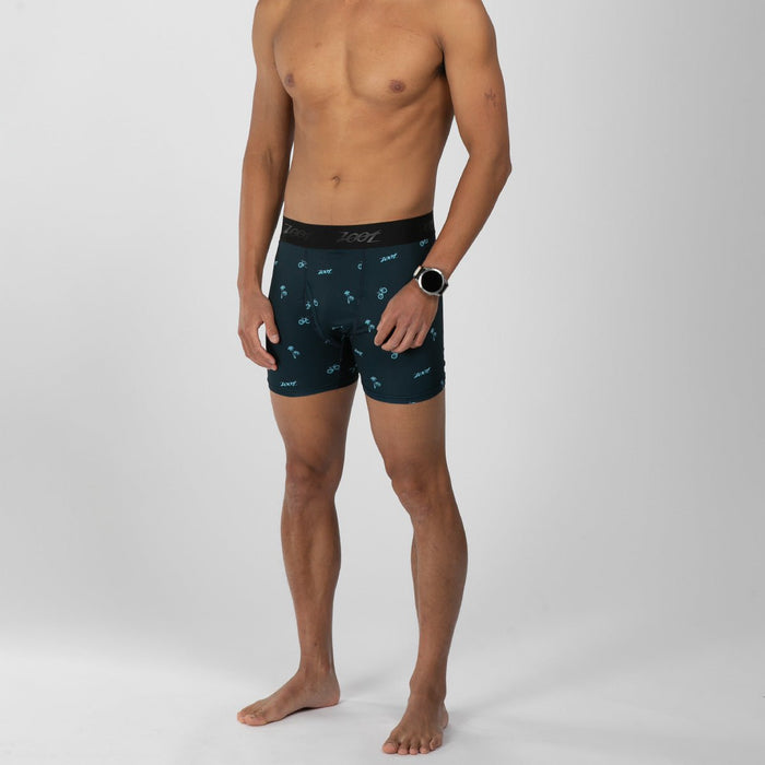 Zoot Sports LIFESTYLE Men's Ltd Boxer Brief - Bikes & Palms
