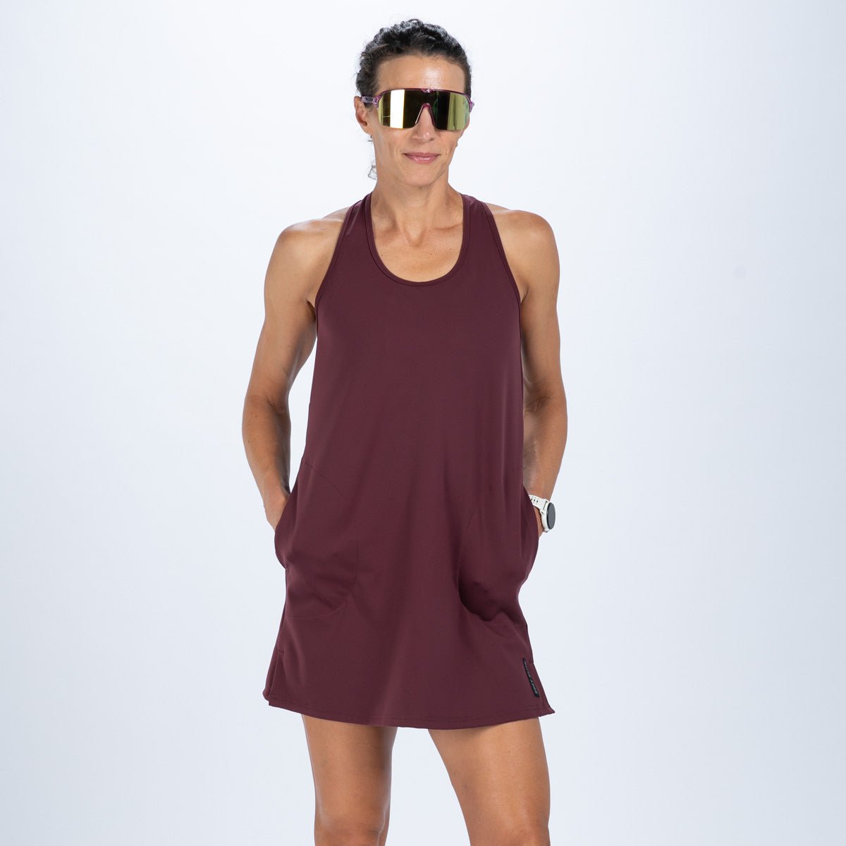 Zoot Sports LIFESTYLE Women's Elite Party Dress - Burgundy