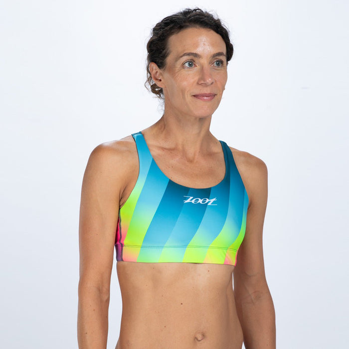 Zoot Sports SWIM Women's Ltd Swim Crossback Bikini Top - Costa Del Sol