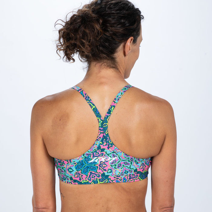 Zoot Sports SWIM Women's Ltd Swim Racerback Bikini Top - Costa Del Sol