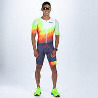 Zoot Sports TRI RACESUITS Men's Ltd Tri Aero Fz Racesuit - Costa Del Sol