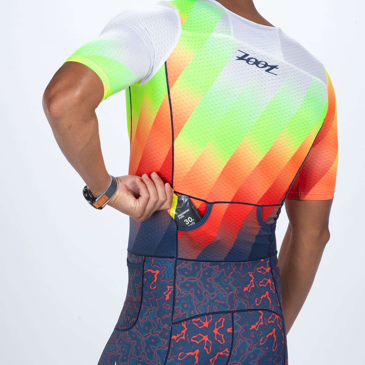 Zoot Sports TRI RACESUITS Men's Ltd Tri Aero Fz Racesuit - Costa Del Sol