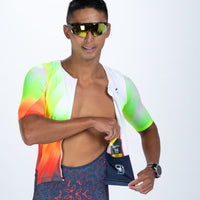 Zoot Sports TRI RACESUITS Men's Ltd Tri Aero Fz Racesuit - Costa Del Sol