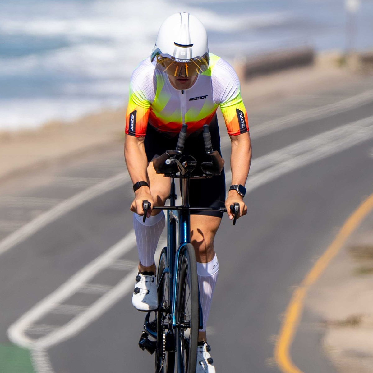 Zoot Sports TRI RACESUITS Men's Ultra Tri P1 Racesuit - Costa Del Sol