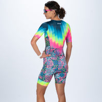 Zoot Sports TRI RACESUITS Women's Ltd Tri Aero Fz Racesuit - Costa Del Sol