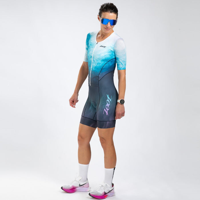 Zoot Sports TRI RACESUITS Women's Ltd Tri Aero Fz Racesuit - La Plage