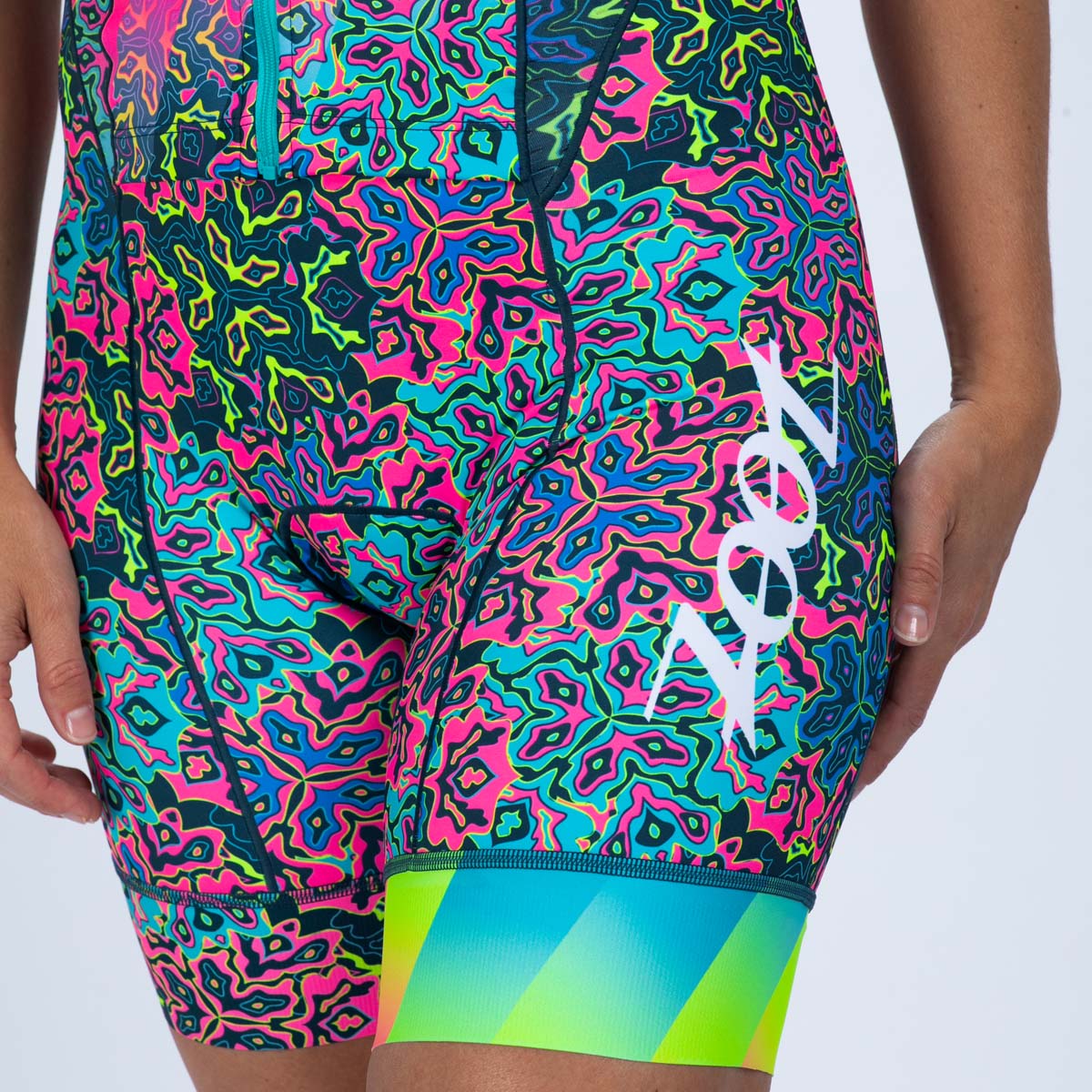 Zoot Sports TRI RACESUITS Women's Ltd Tri Slvs Fz Racesuit - Costa Del Sol