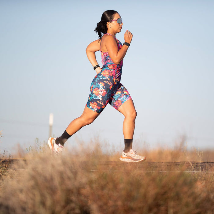 Zoot Sports TRI RACESUITS Women's Ltd Tri Slvs Fz Racesuit - Queen K