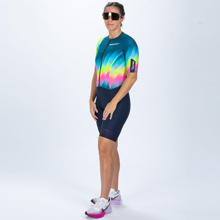 Zoot Sports TRI RACESUITS Women's Ultra Tri P1 Racesuit - Costa Del Sol
