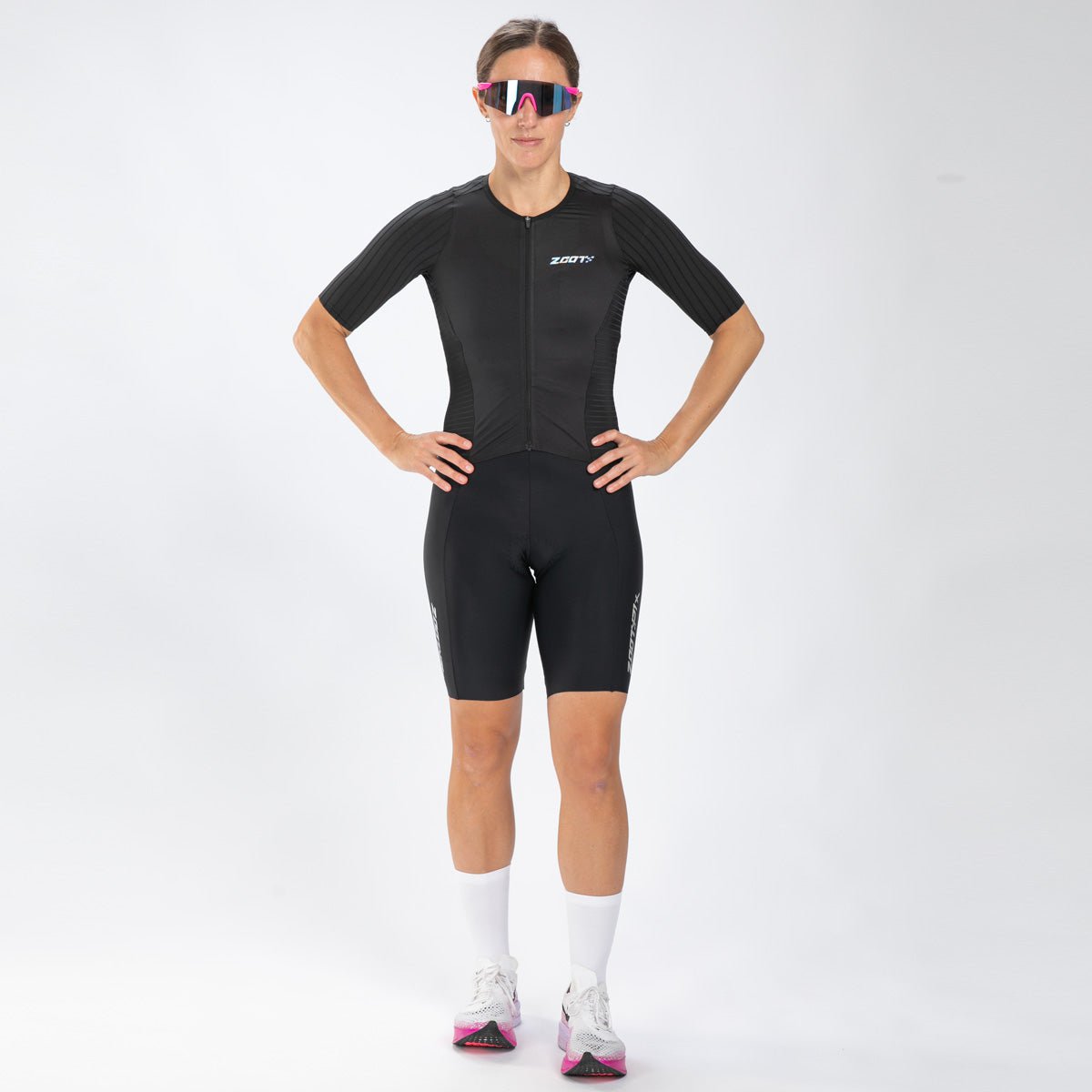Zoot Sports TRI RACESUITS Women's Ultra Tri P1x Racesuit - Hyperblack