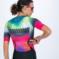 Zoot Sports TRI RACESUITS Women's Ultra Tri P1x Racesuit - Hyperburst