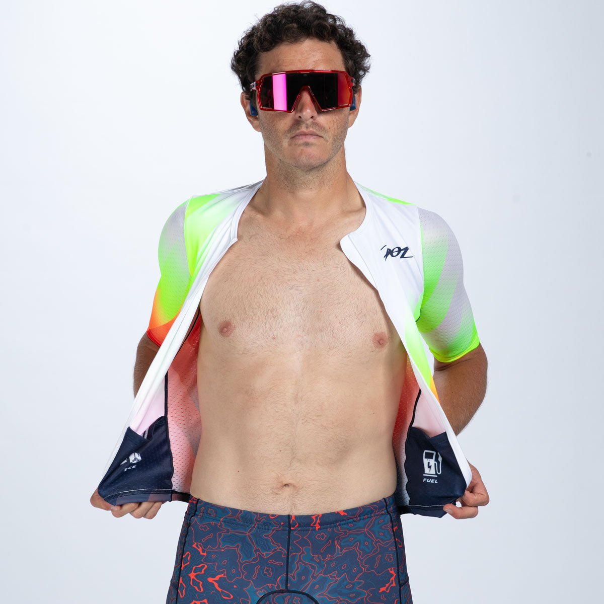 Zoot Sports TRI TOPS Men's Ltd Tri Aero Jersey - Costa Del Sol