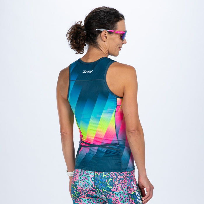 Zoot Sports TRI TOPS Women's Ltd Tri Tank - Costa Del Sol